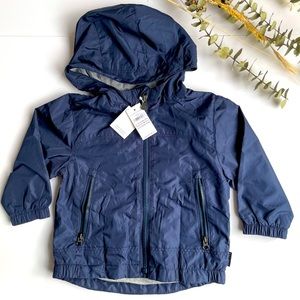 Gap navy rain jacket (12-18 months)